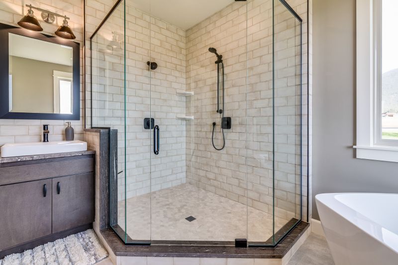Modern Shower with Niche